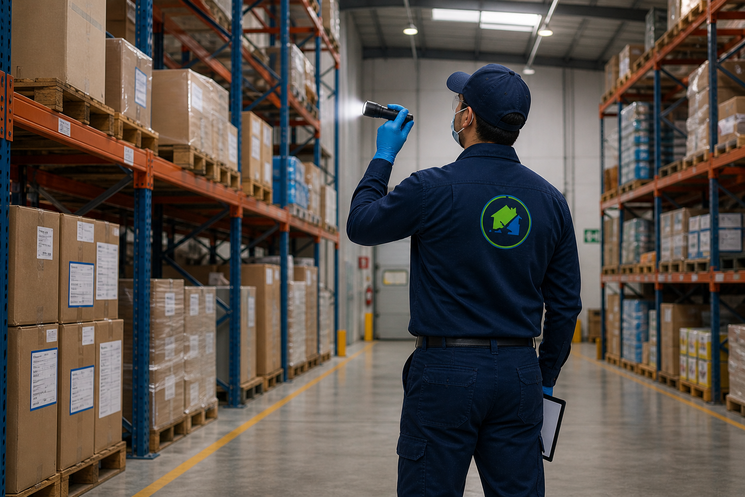 Control de plagas en empresa