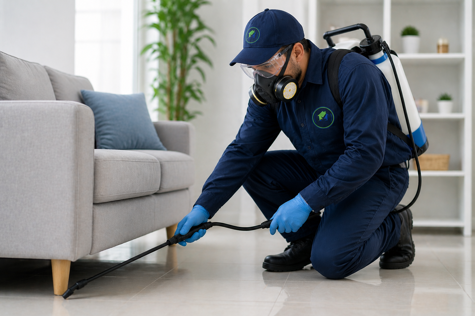Servicio de fumigación profesional
